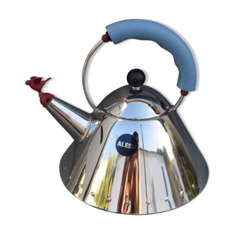 Bouilloire à sifflet oiseau siffleur Michael Graves pour Alessi