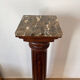 Sellette colonne xixeme en bois