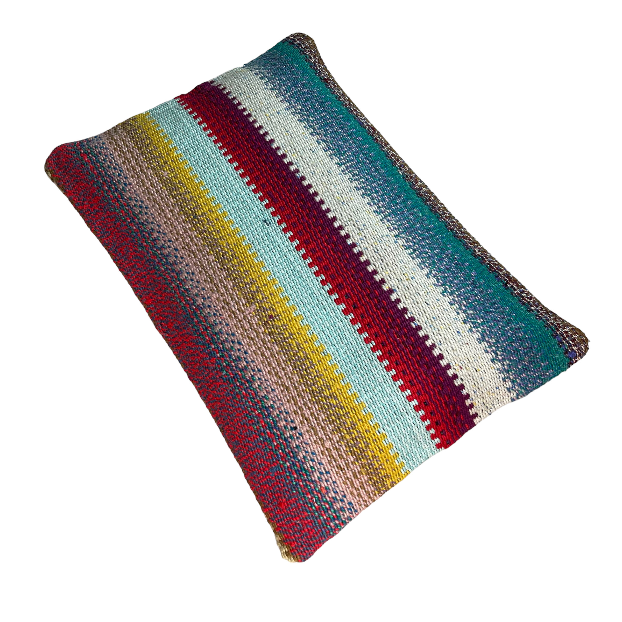 Vintage turkish handmade cushion cover , 30 x 50 cm