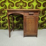 Small fir desk, workshop, 1950s