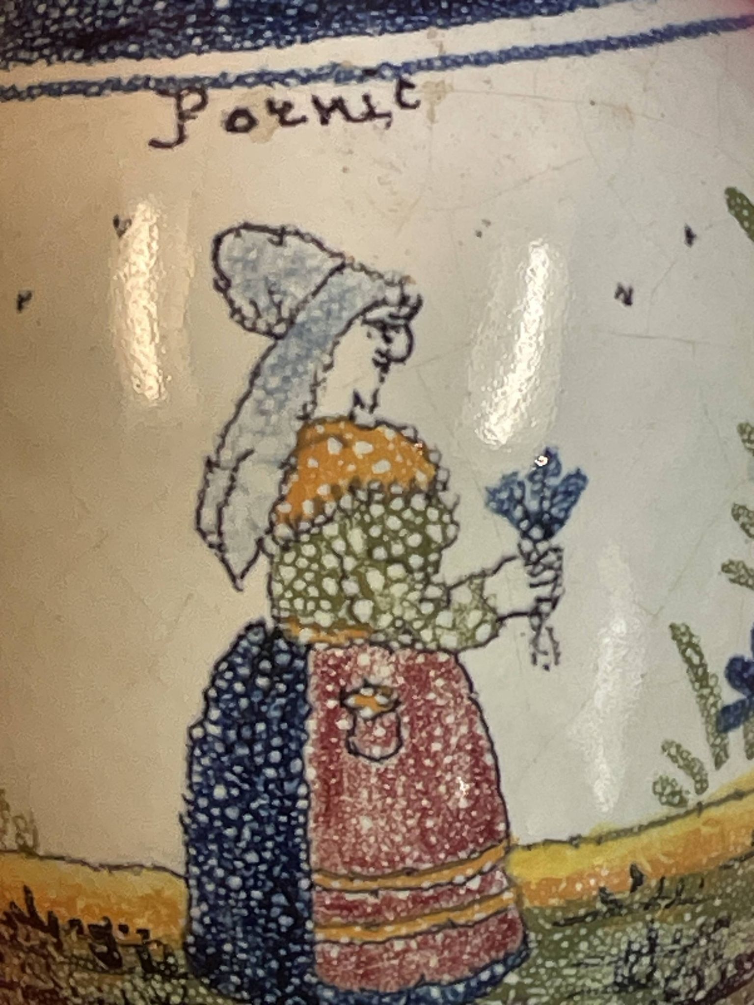 Pornic, Malicorne, Quimper!, Pot à lait H 12,5 cm