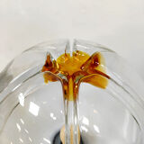 Lampe de table en verre design italien vintage