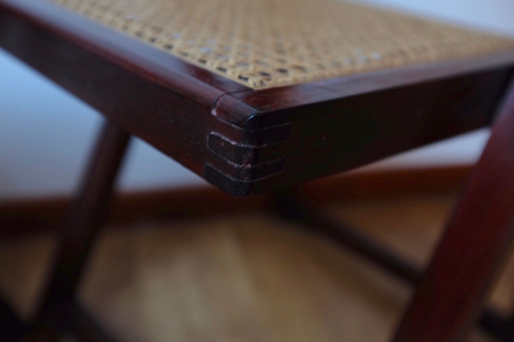 Paire de chaises pliantes, circa 1960
