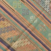6x9 Faded Purple Anatolian Kilim Rug, 172x274Cm Bohemian Kilim