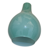 suspension lumineuse ;  Peil&Putzler , opaline vert émeraude ; en poire