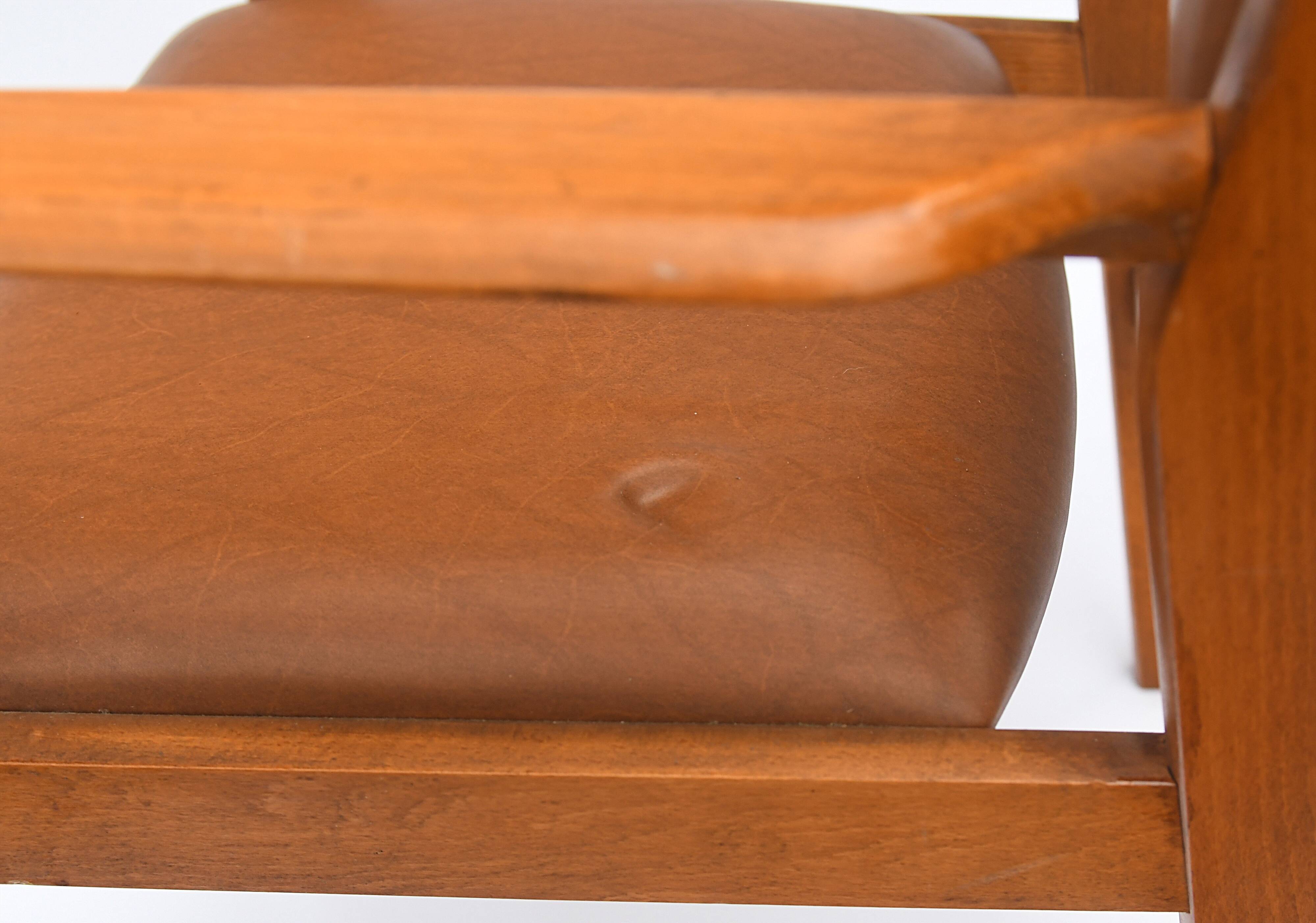 Pair of Danish-style armchairs