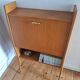 Secrétaire vintage, meuble bureau, bar ancien