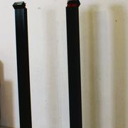 Pair of vintage Italian floor lamps "Zagar" by Silvio Carpani for Stil