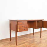Mid-Century Danish Teak Desk, 1960s.