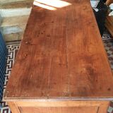 Old low sideboard in cherry wood