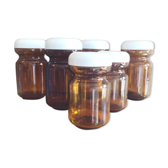 Set of 6 jars