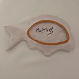Plate Moustiers fish