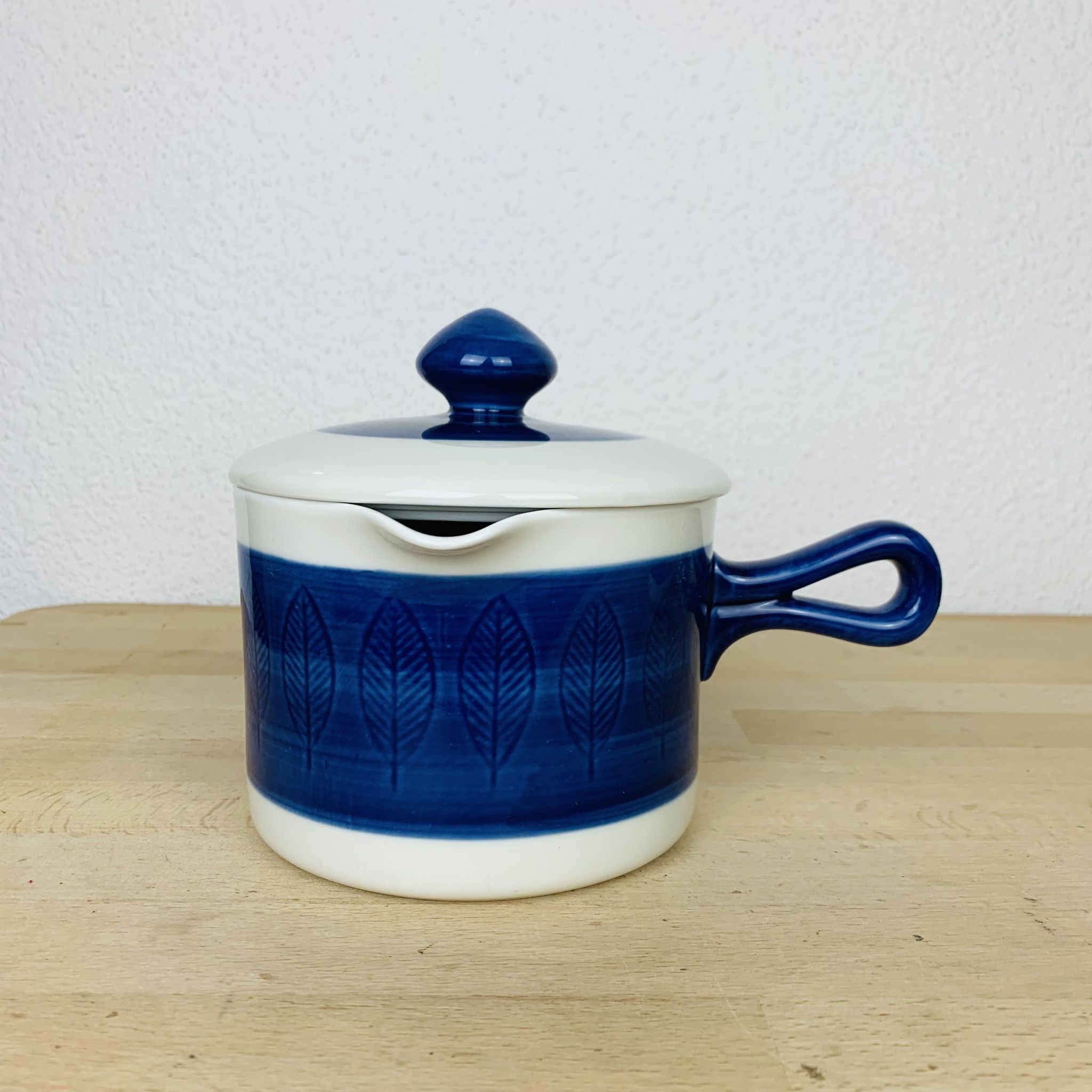 2 saucières céramique Koka par Rörstrand Suède, scandinave