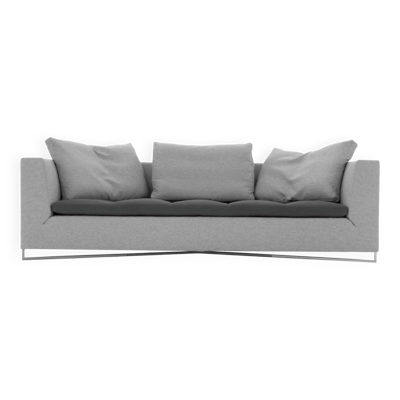 Canapé gris de Didier Gomez pour Ligne Roset