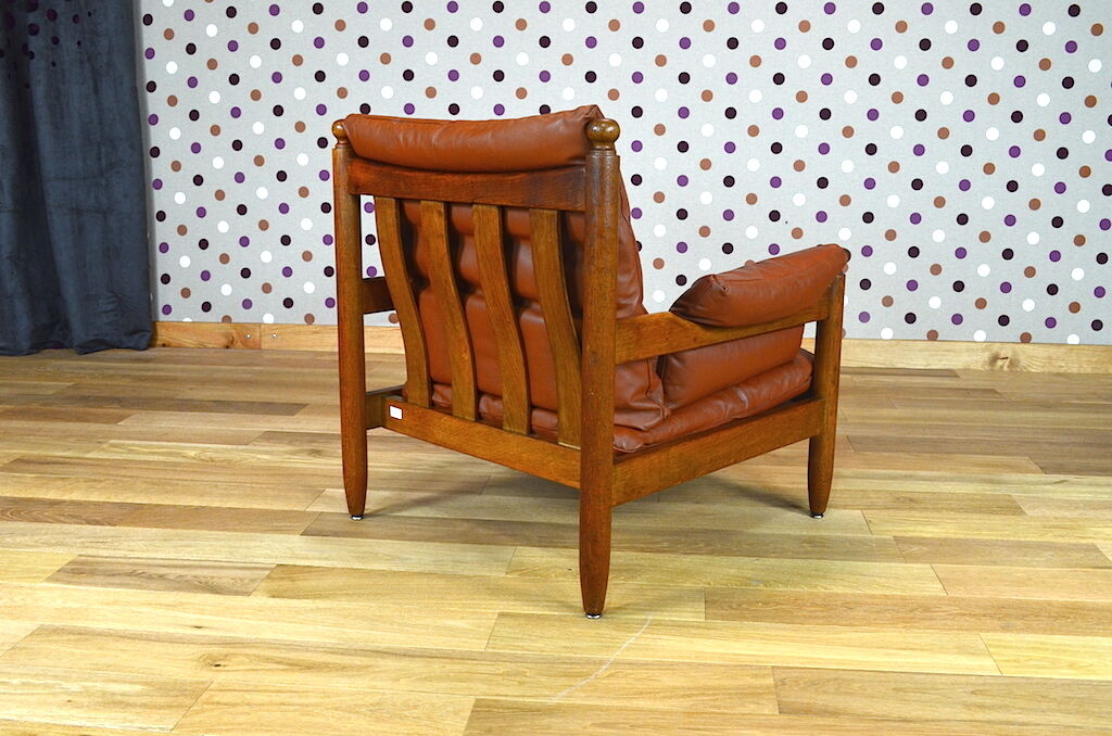 Banquette & fauteuils de style brésilien vintage 1960