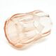 Art Deco vase, crystal, Moser, Czechoslovakia, 1930s
