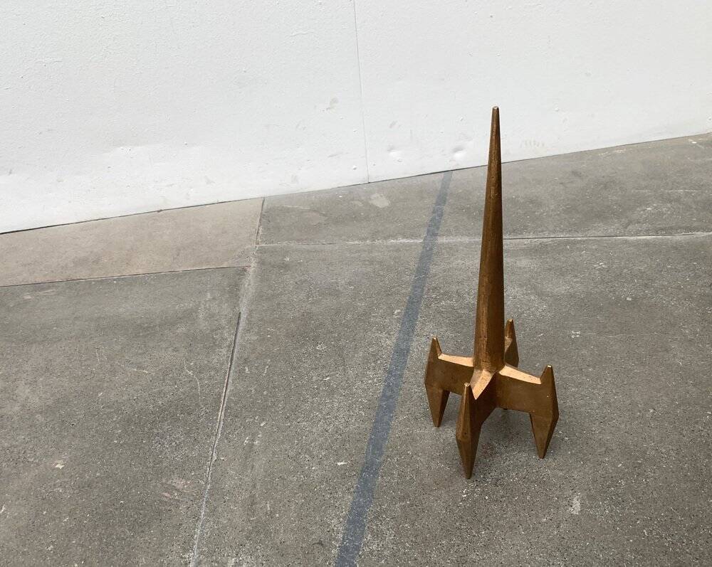 Brutalist sculpture at Pointe Lourde from the Mid-Century, 1960s