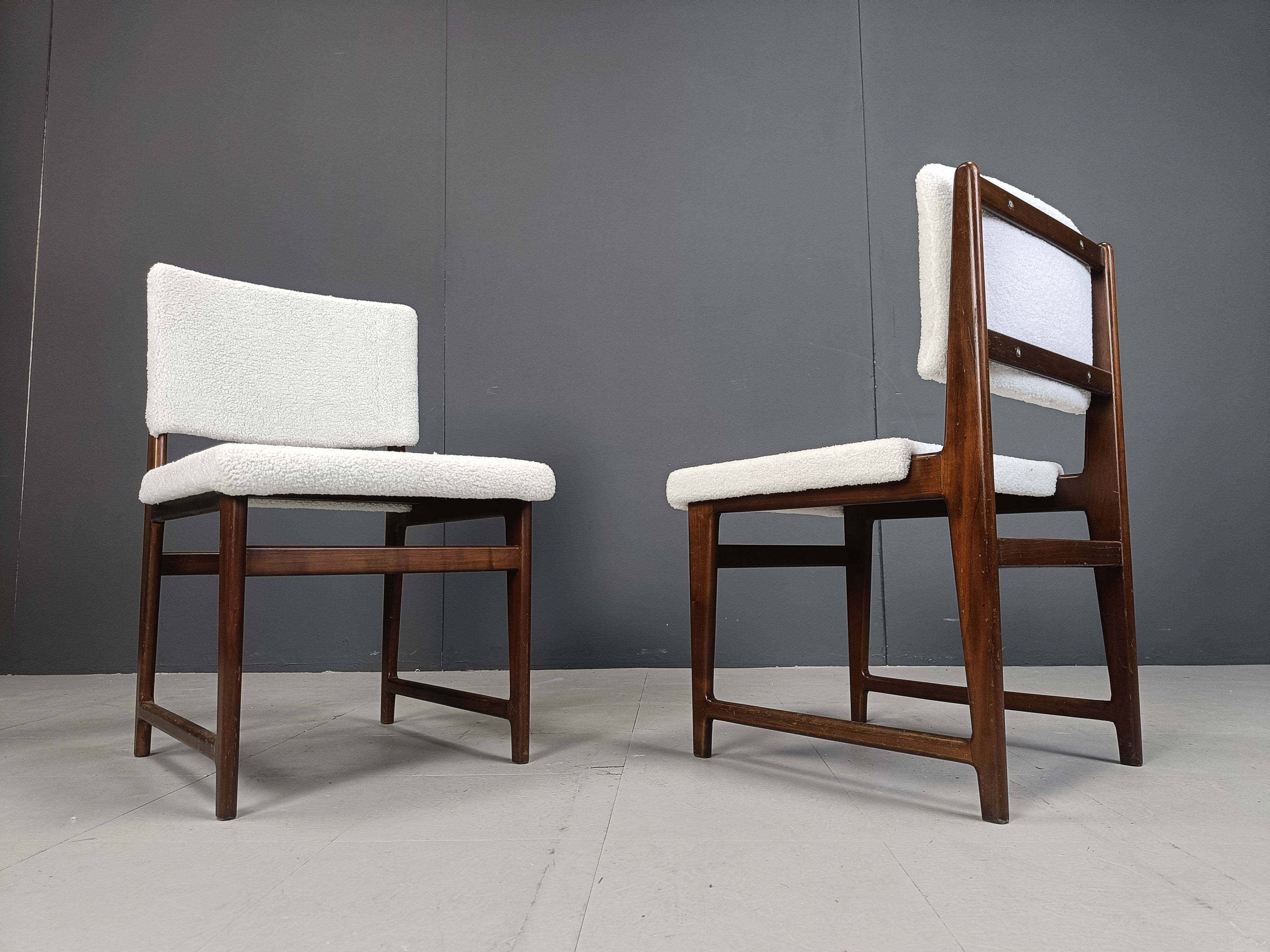 Mid-century teak Scandinavian dining chairs, 1960s