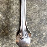 Christofle silver-plated sugar tongs with shell decoration