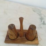 Olivewood salt and pepper shaker