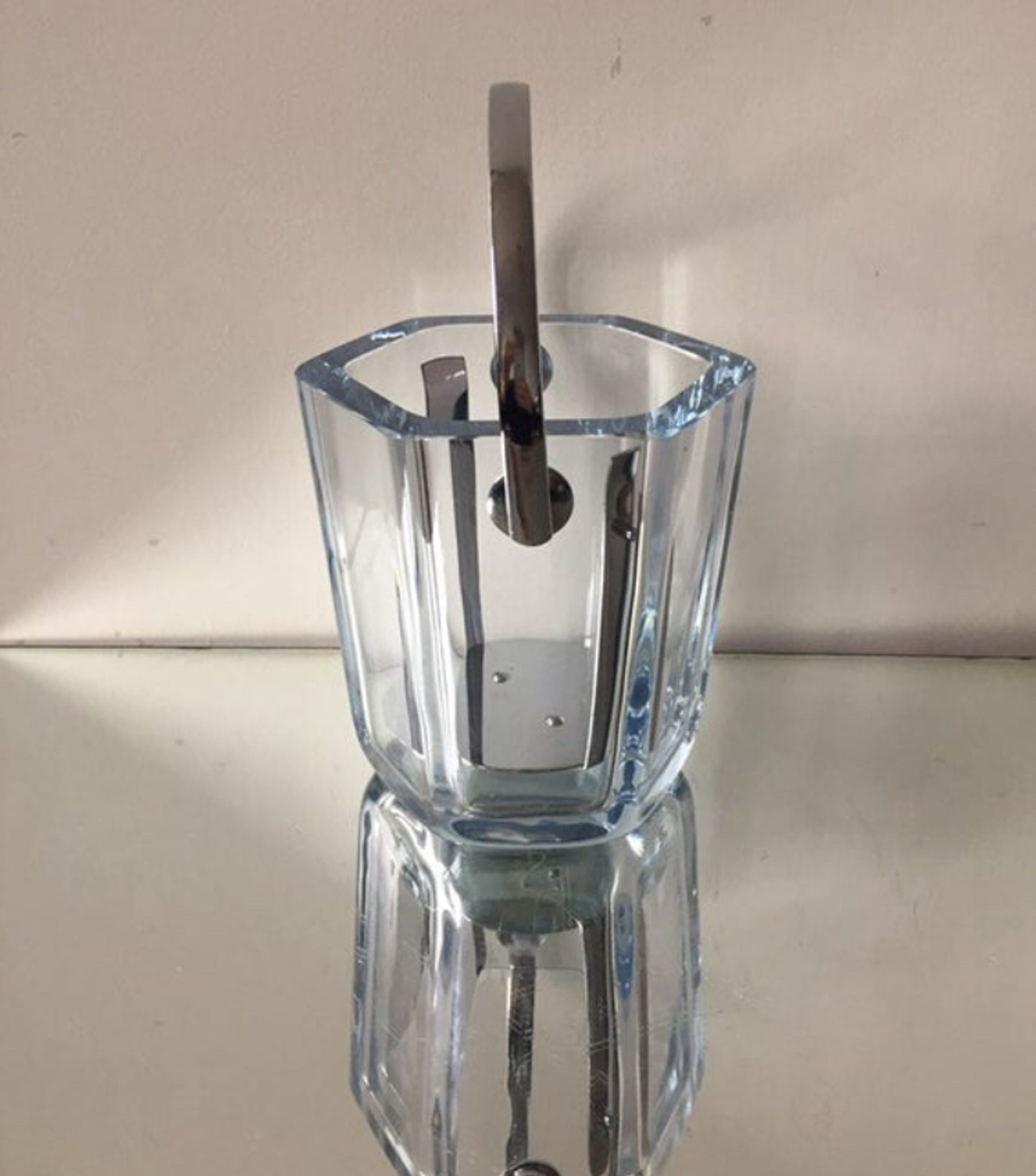 Strombergshyttan crystal  ice bucket 1967