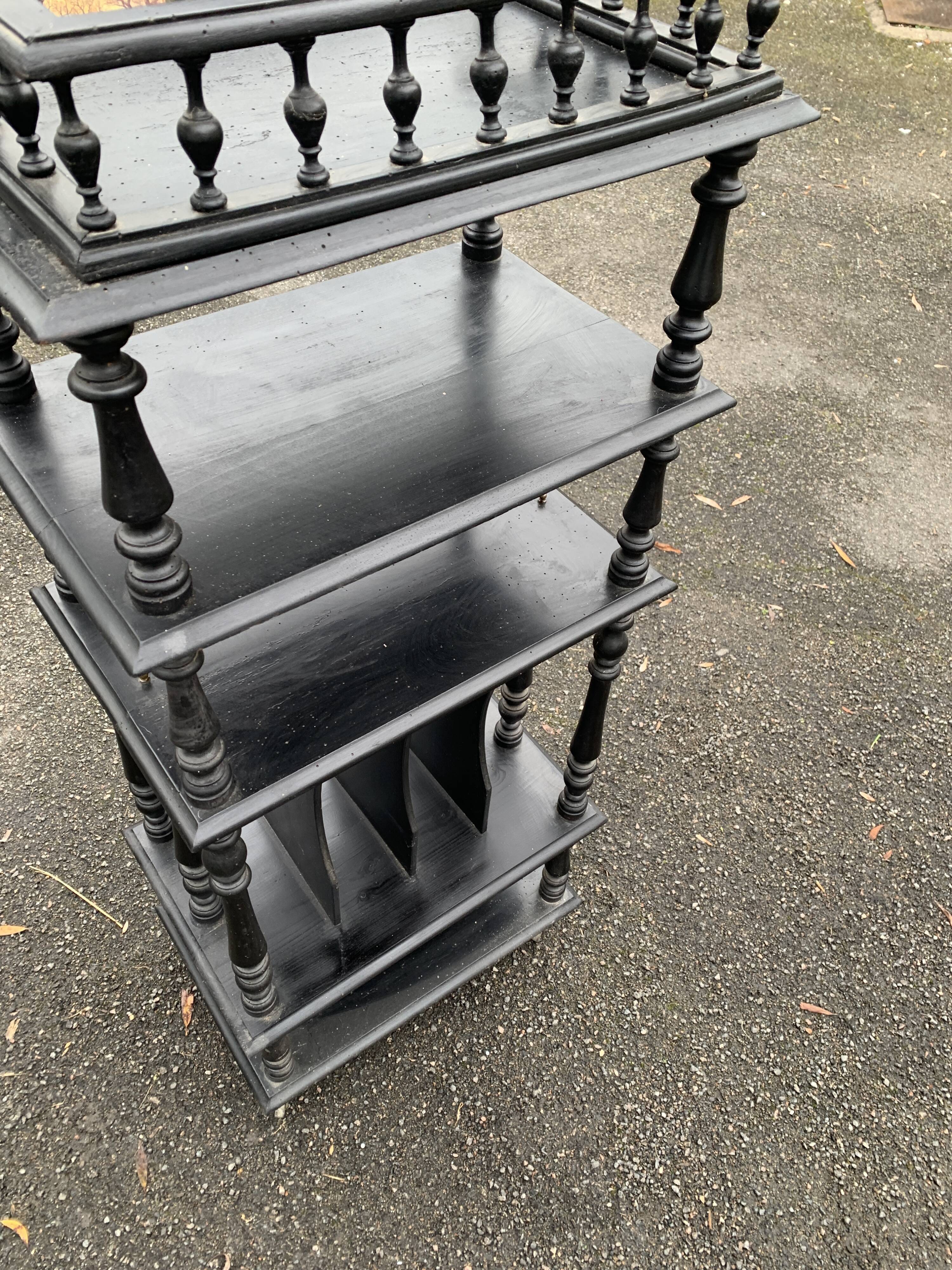 Meuble Etagère  à musique Napoléon III
