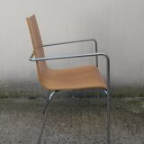Series of 6 design armchairs 1980