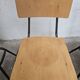 Lot of 6 bistro chairs from the 1980s
