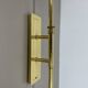 XXL adjustable Brass Wall Light Italy, 1950s