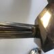Pair of wall light vintage bronze swallows Annees 50