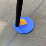 Postmodern wooden plant stand or side table