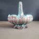 Antique slip basket pot