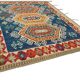 Handwoven Tribal One of a Kind 255 cm x 305 cm Multicolor Wool Carpet