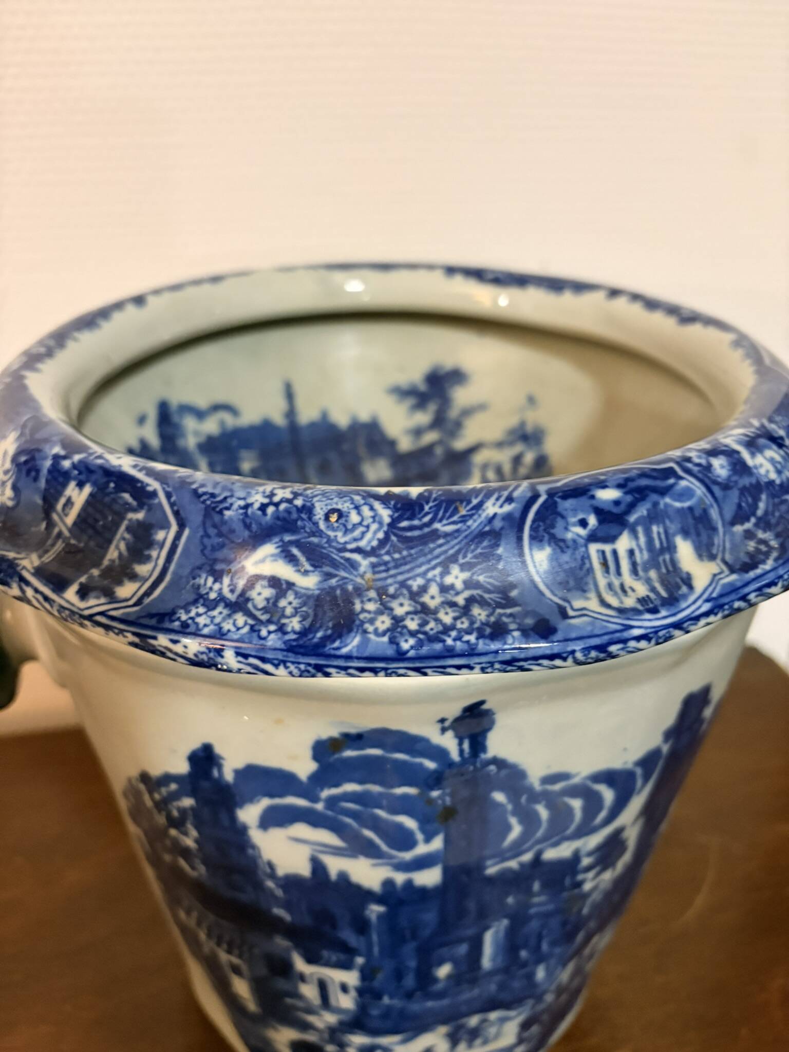 Old Fruit Wine Cooler Victoria Ware Ironstone Porcelain