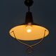 Modern brass ceiling light from the mid-century, 1950s, Italy.