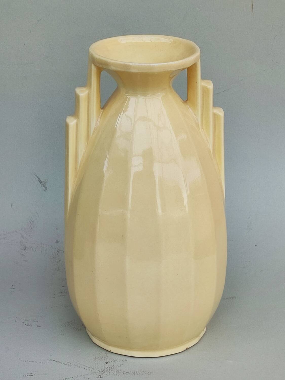 Vase art déco par Sarreguemines