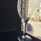 Red wine glasses