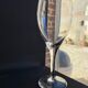 Red wine glasses