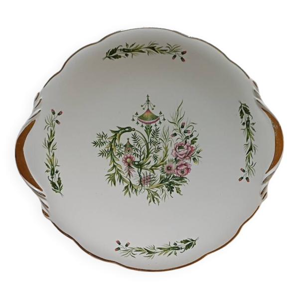 Plat de service Royan de Digoin et Sarreguemines