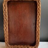 Rattan tray