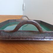 Plateau anglais Kirby Beard and Co et Royal Worcester 1911 Art Déco