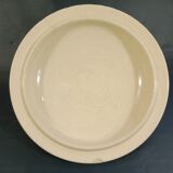 Gien earthenware soup décor blue thistle