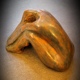 Earthen sculpture's body