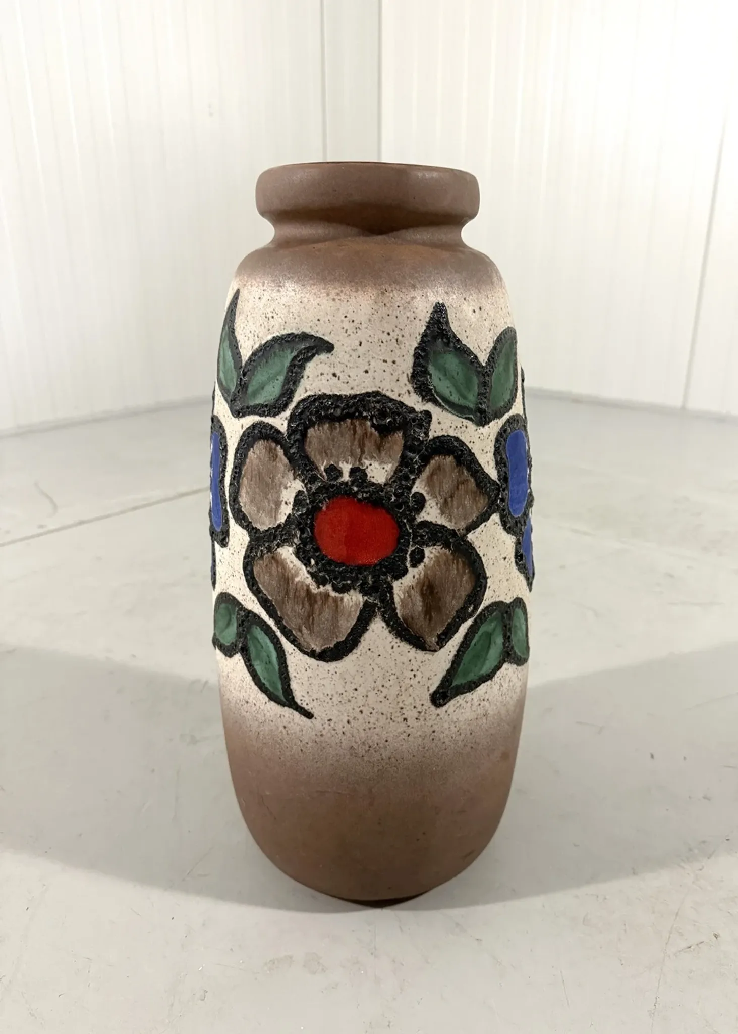 Vase de sol large d'Allemagne de l'Ouest des années 1960