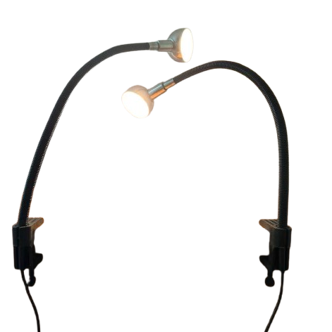 Paire de lampes articulées Valenti, Italie, années 70