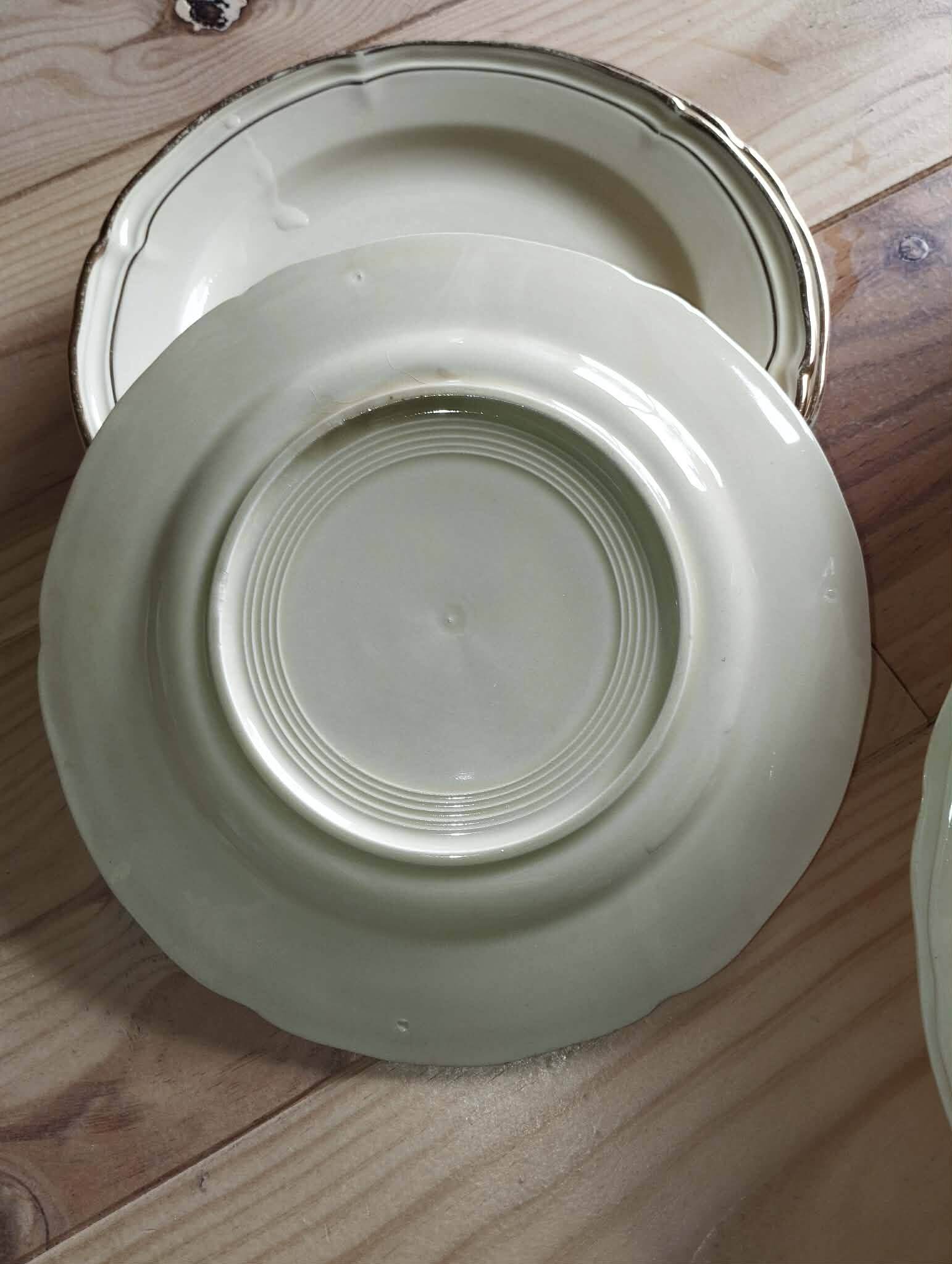 Antique gien table service – niderviller model – exceptional set