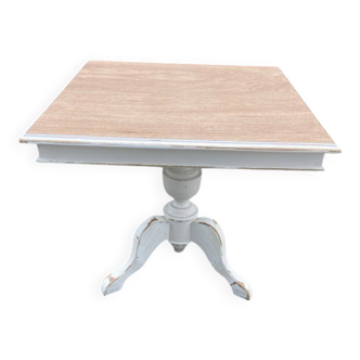 Square wooden table