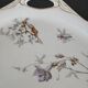 Large oval porcelain dish 19th century Hache Pépin-Lehalleur Vierzon