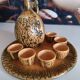 Liqueur service signed Bruno Dose – Céramique du Breuil, 20th century