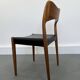 Set of 6 model 71 teak dining chairs by Niels O Møller for JL Møllers 1950s